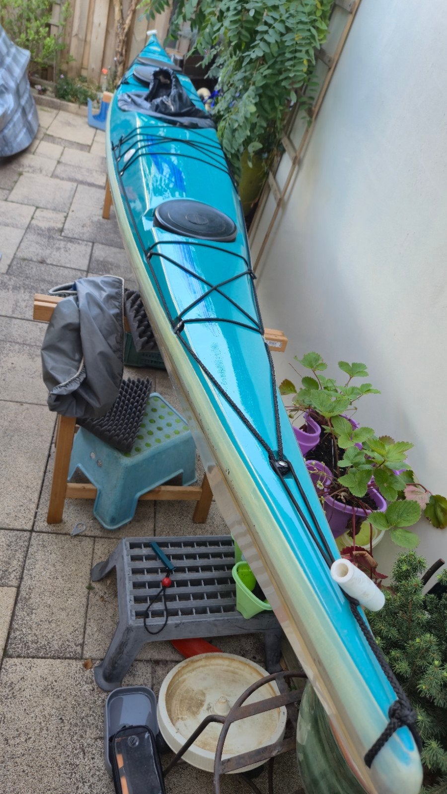 Noctiluca g zeekayak als nieuw., Watersport en Boten, Ophalen, Zo goed als nieuw, Eén persoon, Kajak