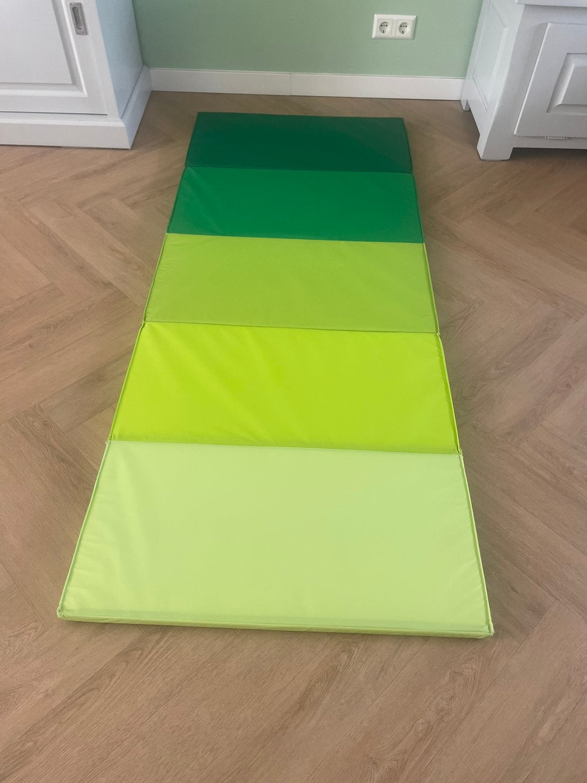 IKEA mat PLUFSIG groen, Ophalen, Gebruikt