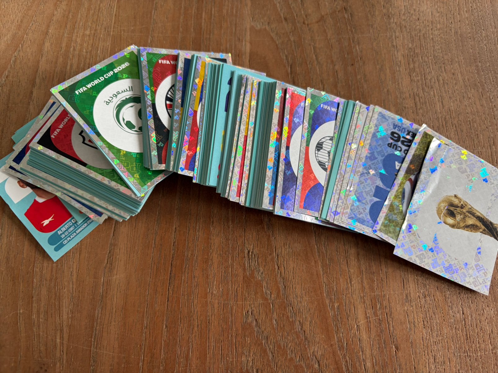 Panini World Cup 2026 stickers, Ophalen, Zo goed als nieuw, Meerdere stickers