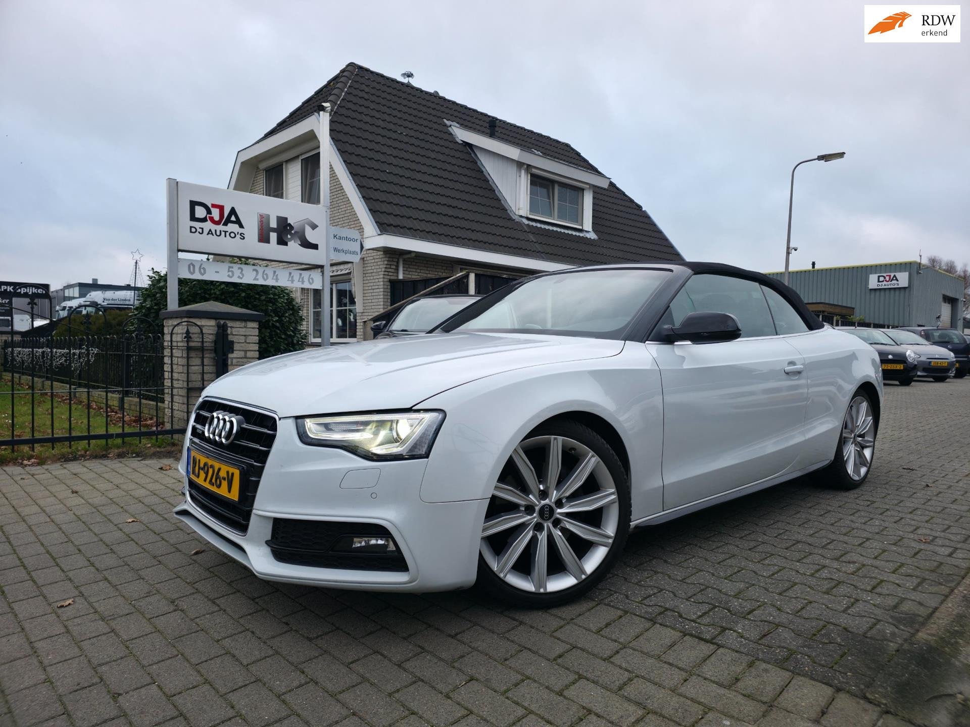 Audi A5 Cabriolet 2.0 TFSI quattro Pro Line S, Auto's, Euro 5, Gebruikt, 4 cilinders, 4 stoelen