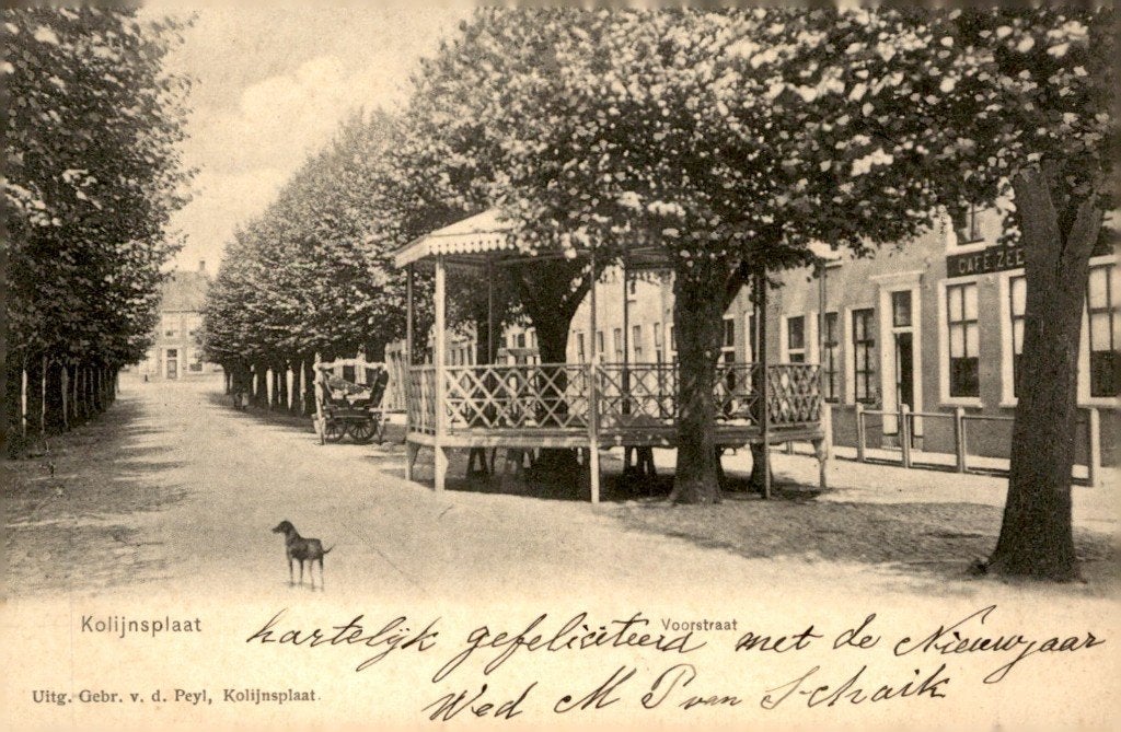 Colijnsplaat Voorstraat # 927, Verzenden, Voor 1920, Gelopen, Zuid-Holland