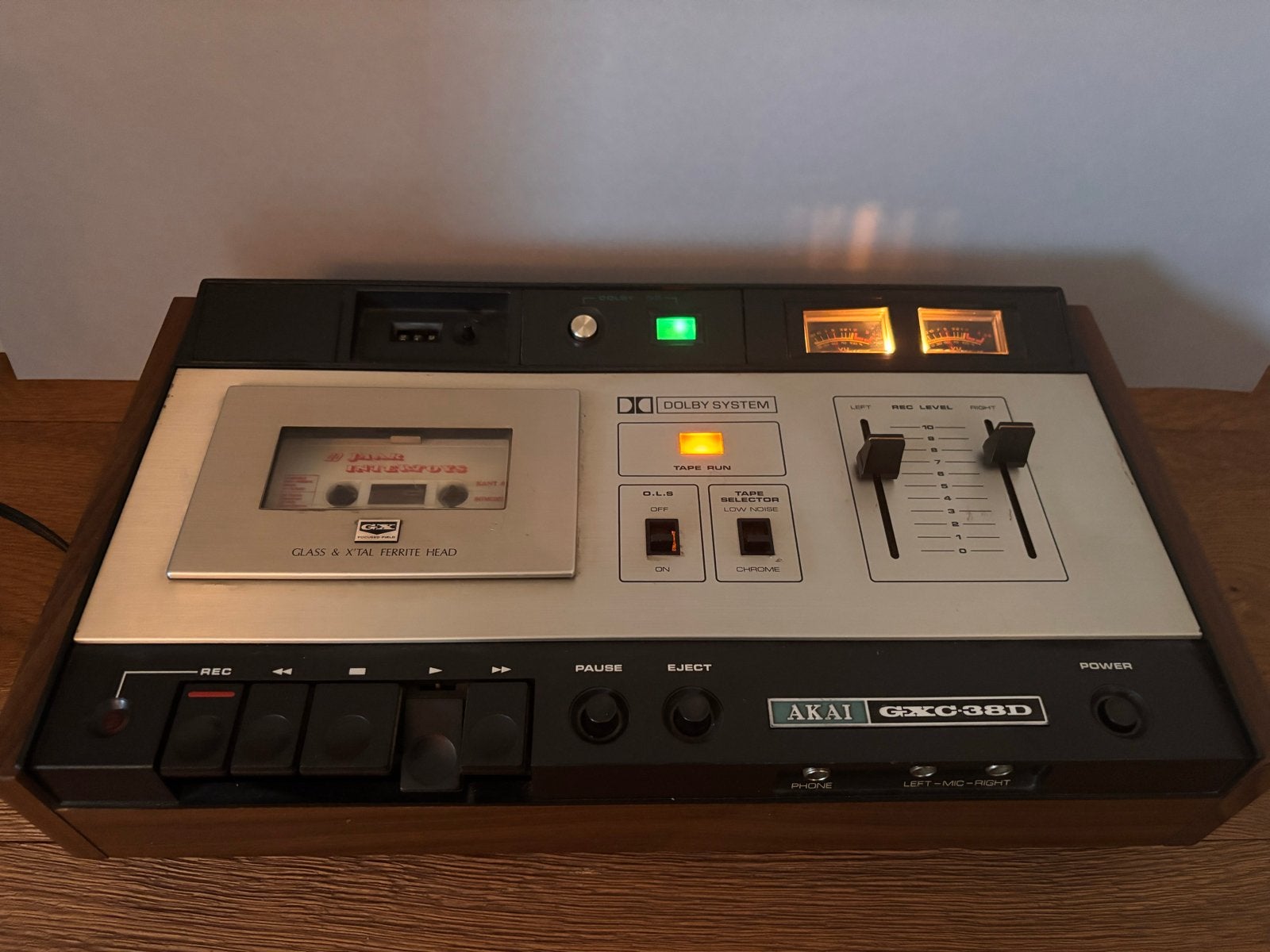 Akai GXC-38D Cassettedeck - Getest en Goed Werkend, Audio, Tv en Foto, Ophalen of Verzenden, Bandrecorder