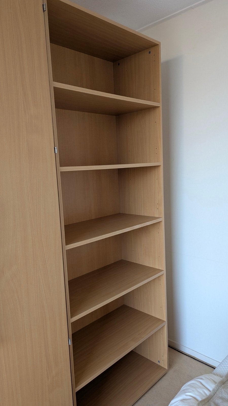Boekenkast met verstelbare planken - Licht hout, Ophalen, Modern