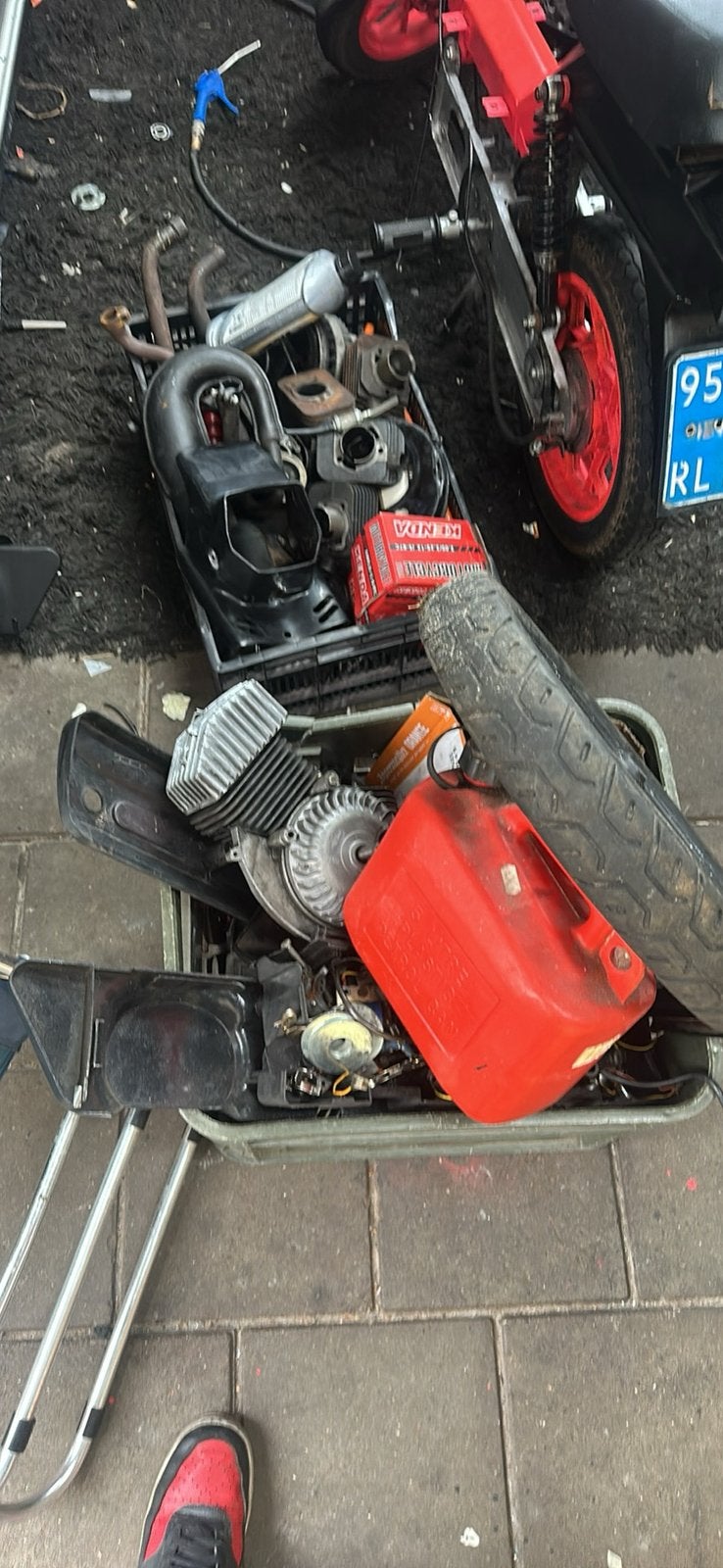 Gilera citta met bult extra onderdelen, Ophalen of Verzenden, Zo goed als nieuw