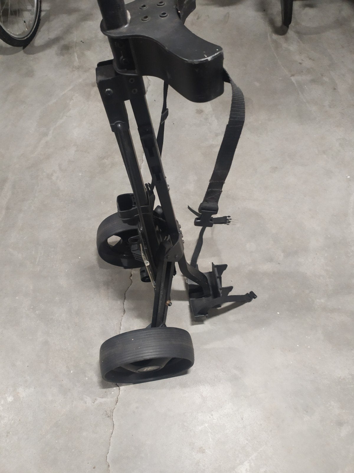 Golfkar Trolley Basic in goede staat, Ophalen, Gebruikt, Golfkar, Overige merken