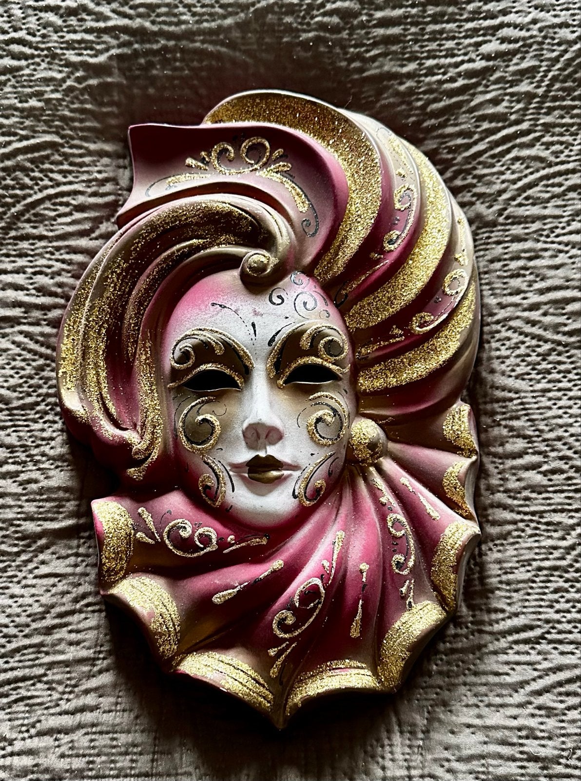Venetiaans Keramiek Masker - Maschera del Galeone, Verzenden