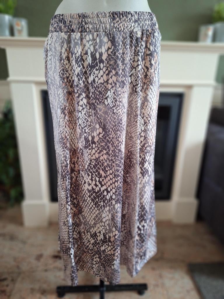 K-Design K Design rok grijs dierenprint rok XXL, Kleding | Dames, Rokken, K-design, Verzenden, Maat 46/48 (XL) of groter, Zo goed als nieuw
