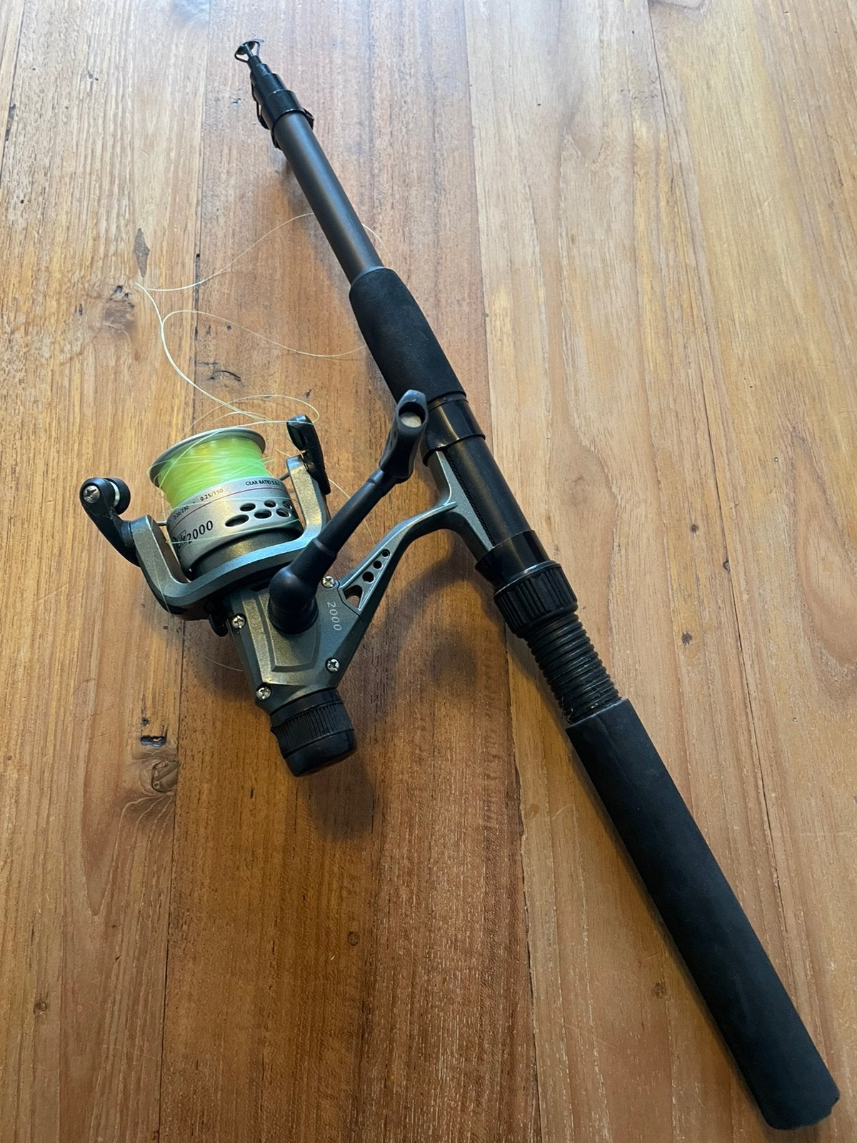 Telescopische hengel, Watersport en Boten, Ophalen, Zo goed als nieuw