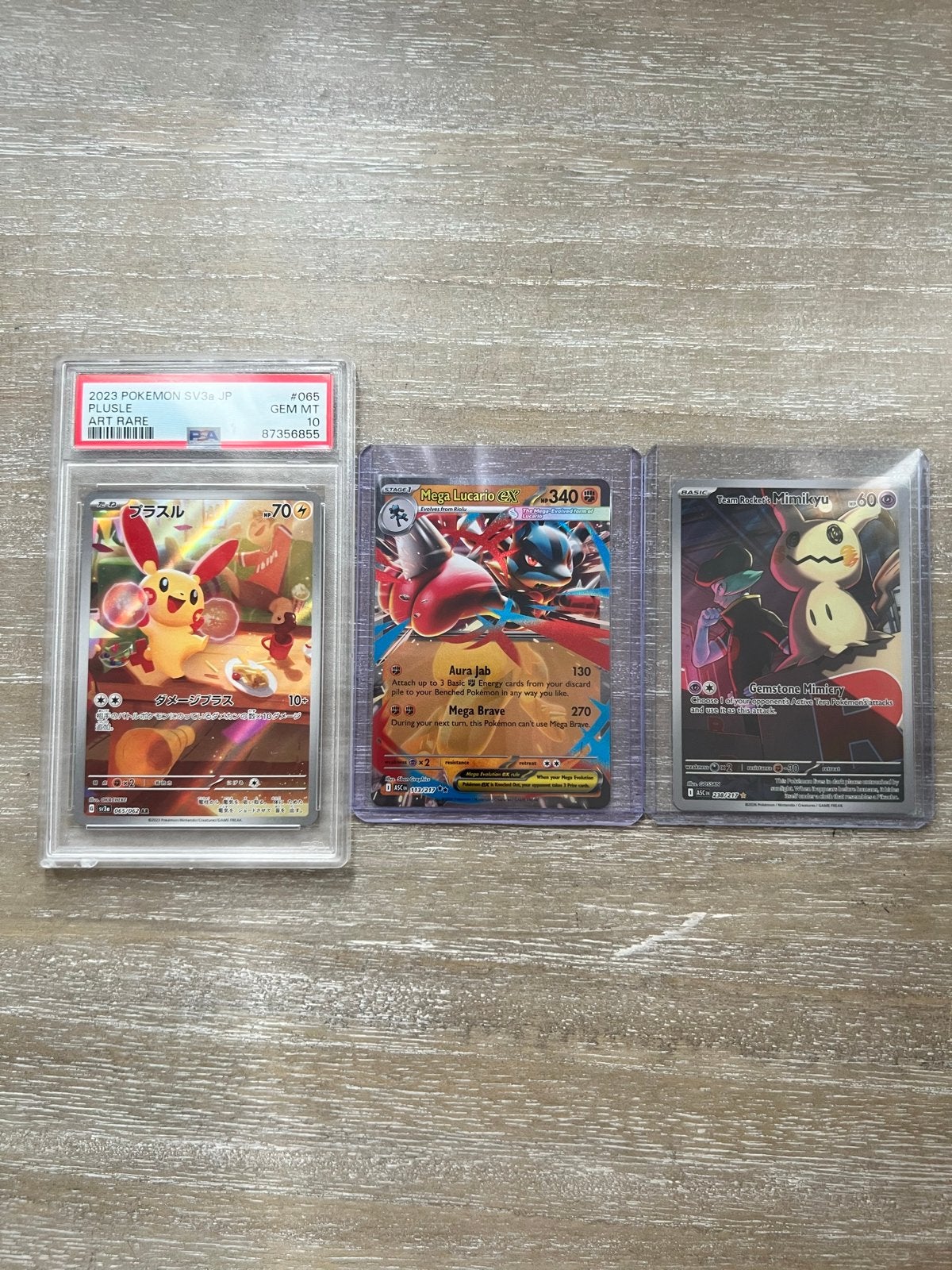 Diverse Pokémon Kaarten Collectie - Graded en Ungraded, Ophalen of Verzenden, Zo goed als nieuw, Meerdere kaarten, Foil