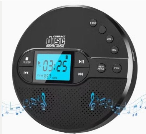 Luxe Discman / Draagbare cd speler incl FM en auto speaker, Audio, Tv en Foto, Ophalen of Verzenden, Nieuw, Overige merken