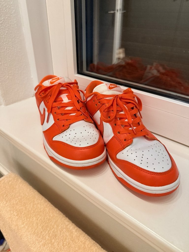Nike dunk low maat 43 kleur oranje, Kleding | Heren, Schoenen, Overige kleuren, Nike, Ophalen of Verzenden, Sneakers of Gympen