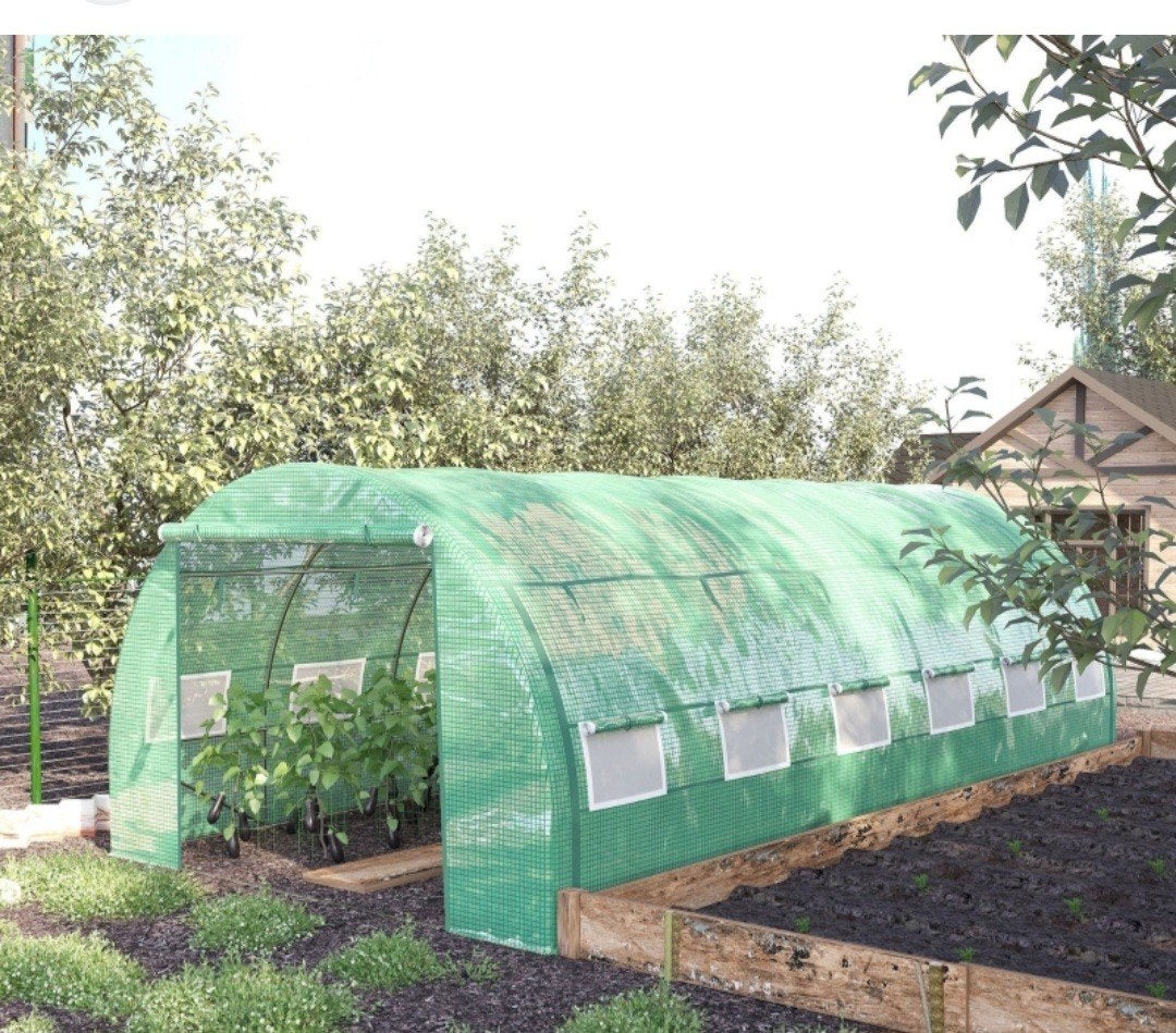 Ruime tunnelkas voor moestuin - Ideaal voor plantenkweek, Ophalen, Aluminium