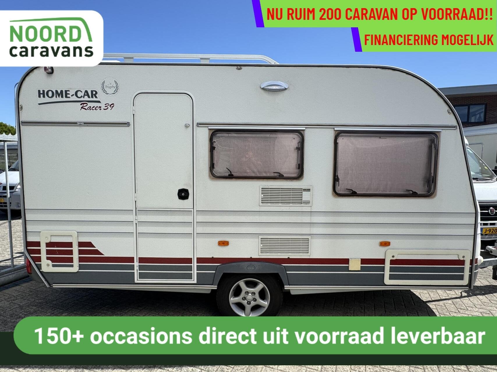 Home-car RACER 39, VOORTENT, FIETSENDRAGER, TOILET, DWARSBED, Home-car, Bedrijf, 750 - 1000 kg, 6 tot 7 meter