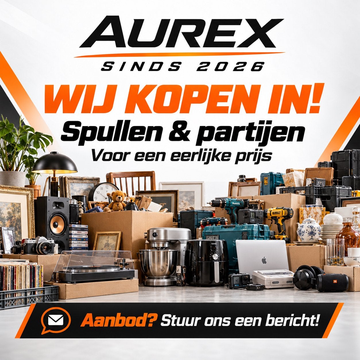 Ruimte maken? Wij kopen jouw spullen!, Ophalen of Verzenden