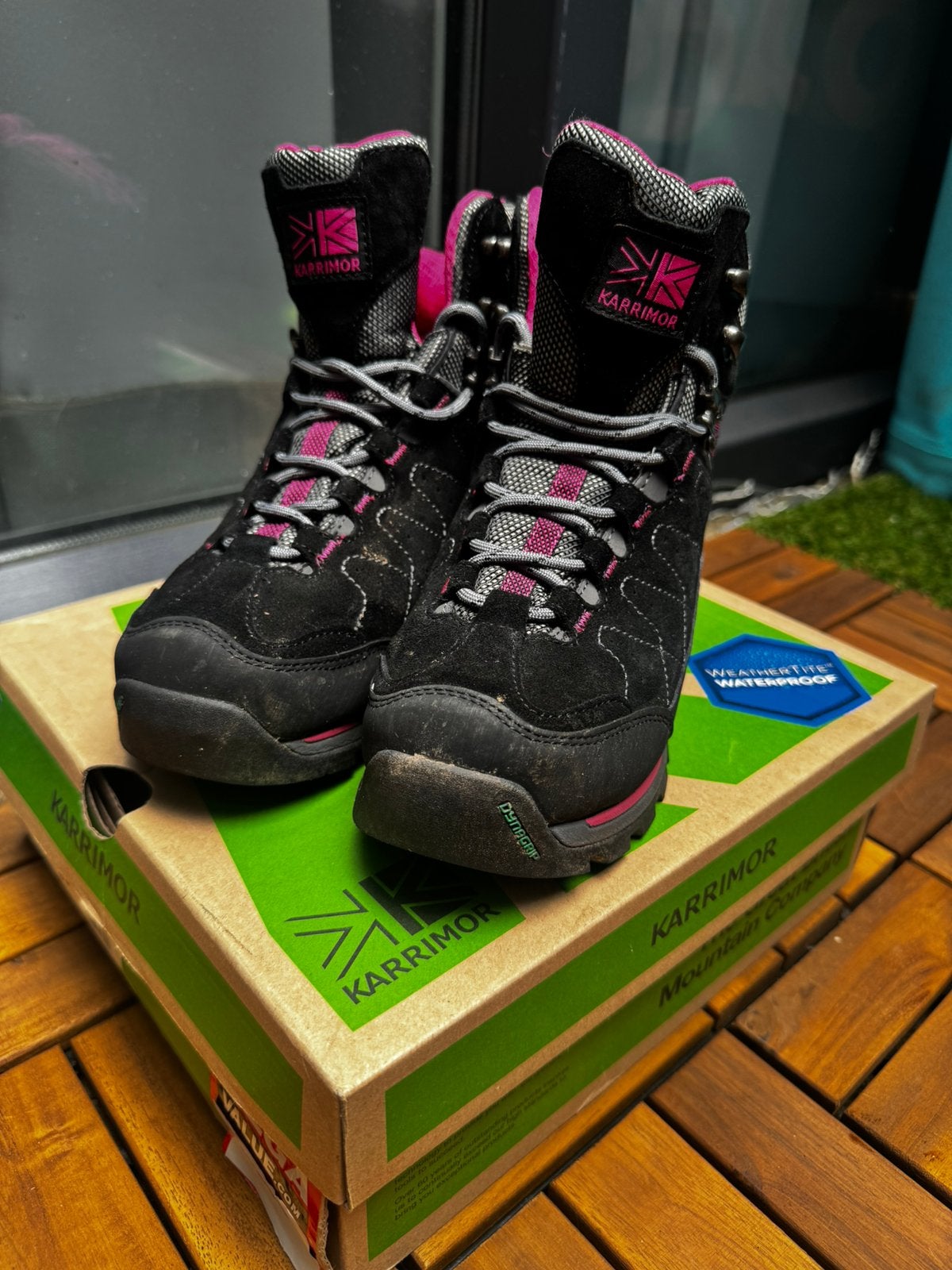 KARRIMOR Hiking Boots, Ophalen, Zwart, Nieuw, Wandelschoenen