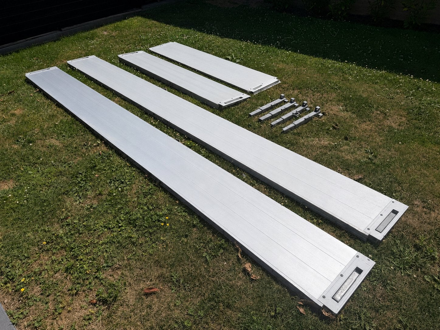 Schotten opzetborden 400x200 anssems aluminium  aanhanger, Ophalen, Gebruikt