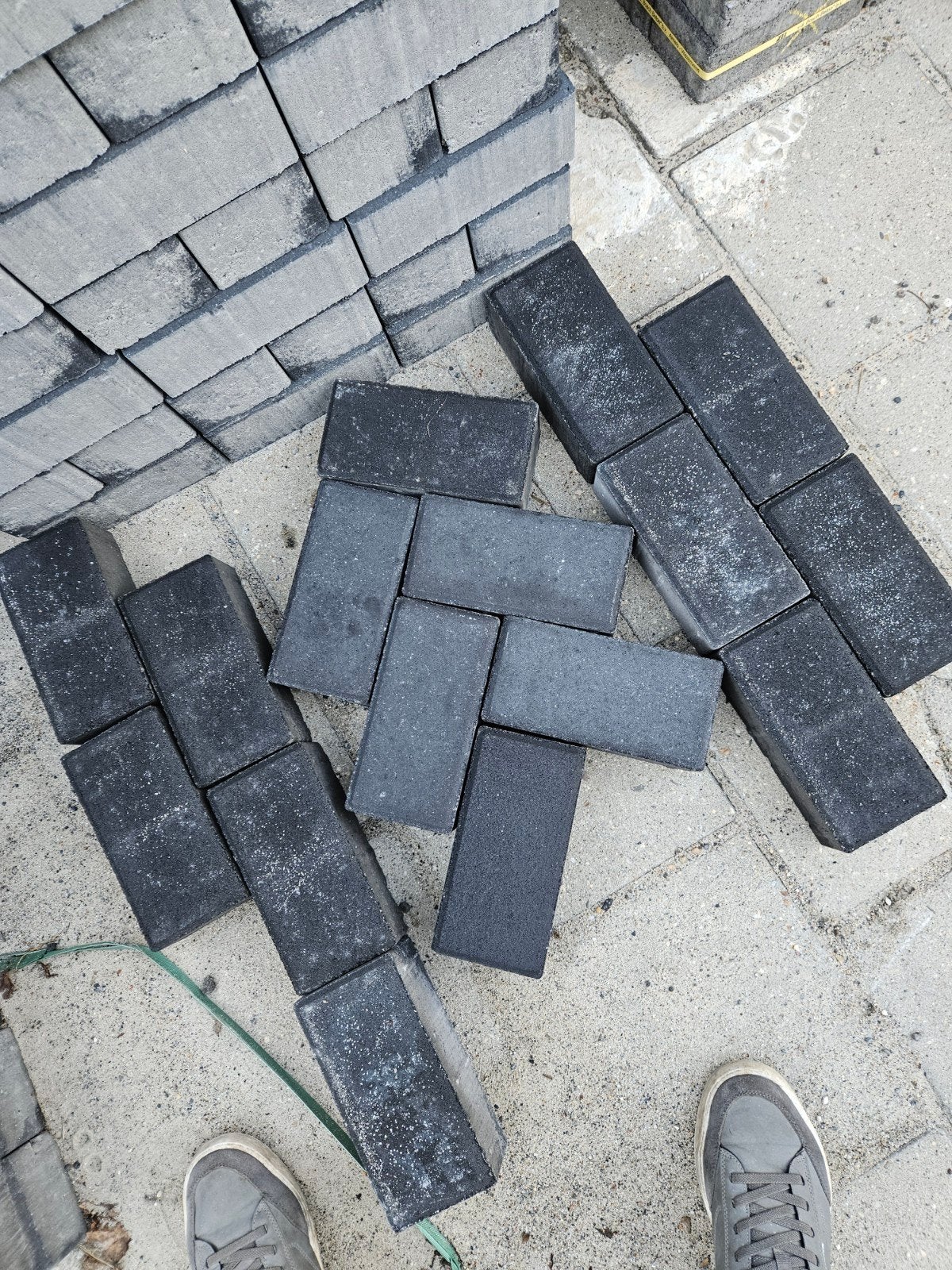 betonklinker 8cm antraciet, Ophalen of Verzenden, Nieuw, Beton, Klinkers