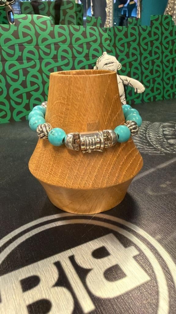 BUDDHA TO BUDDHA ARMBAND TYPE 188TQ E SPIRIT BEAD € 329,00, Ophalen of Verzenden, Nieuw, Zilver, Zilver