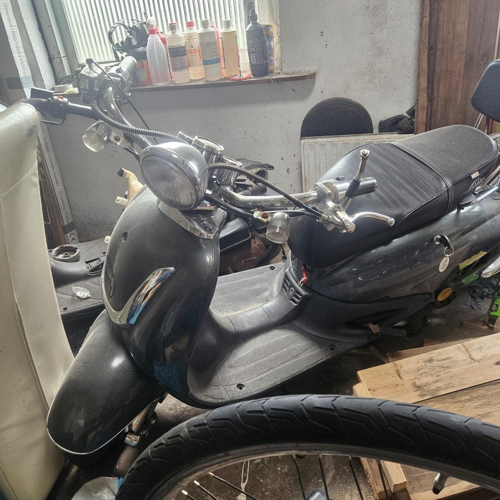 IVA Retro Snorscooter (2014) – Blauw Kenteken, Gebruikt, Benzine, Ophalen, Overige merken