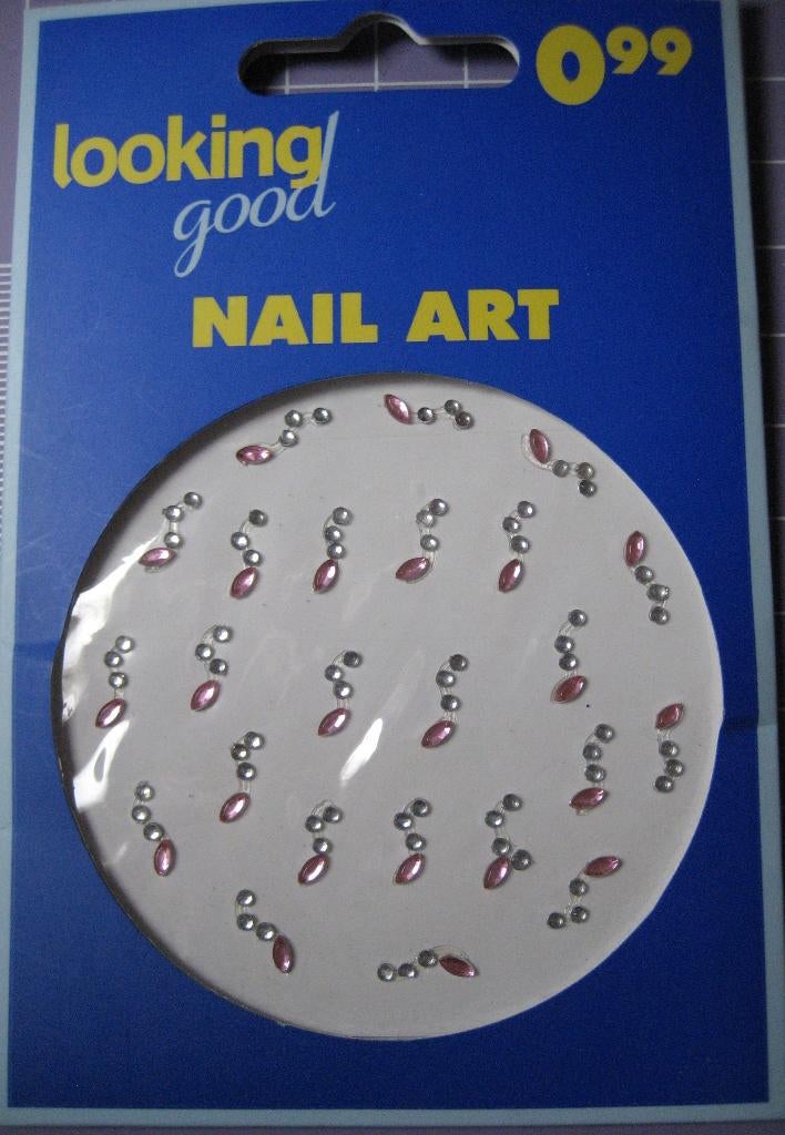 Nail art nageldecoratie strass-steentjes., Overige kleuren, Nieuw, Ophalen of Verzenden, Handen en Nagels