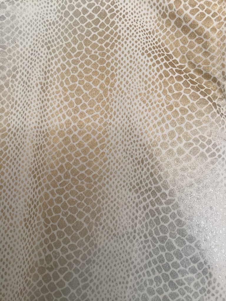 Slangenprint broek, Kleding | Dames, Broeken en Pantalons, Wit, Maat 46/48 (XL) of groter, Ophalen of Verzenden, Zo goed als nieuw