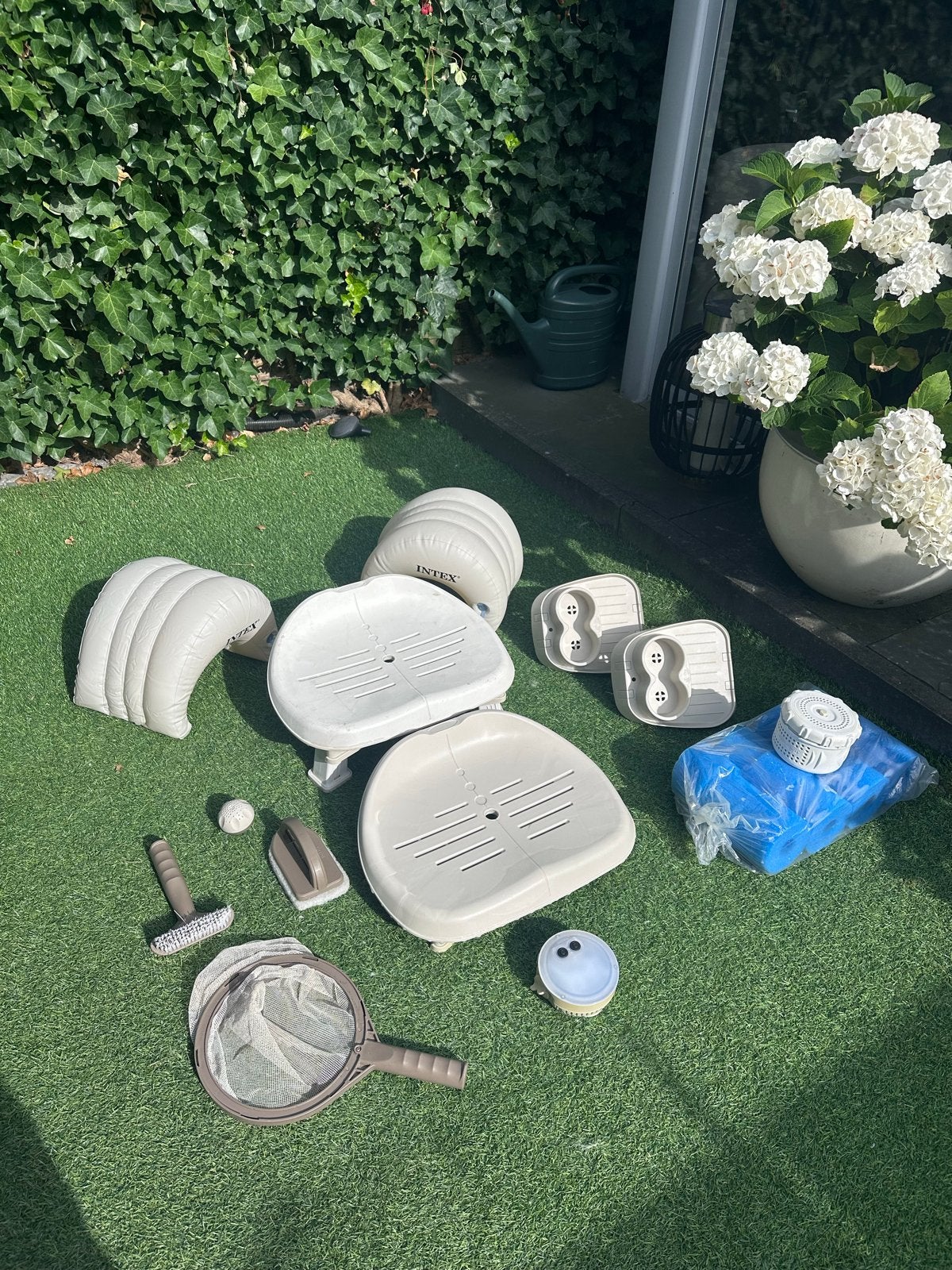 Intex Pure Spa accessoires: stoelen, bekerhouders, schoonmaa, Ophalen, Gebruikt, Overige typen
