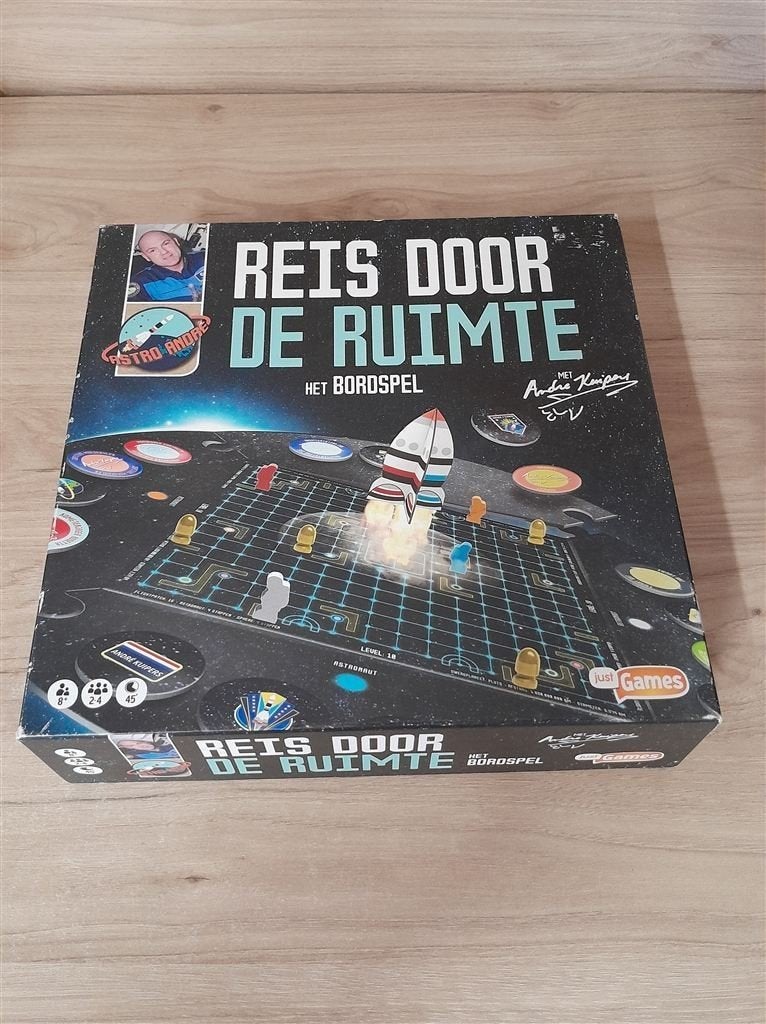 Reis door de ruimte het bordspel - s5278, Verzenden, Zo goed als nieuw
