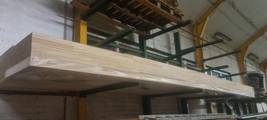 Vuren Houten Paneel - 39x650x590 mm, Doe-het-zelf en Verbouw, Platen en Panelen, Ophalen, Nieuw