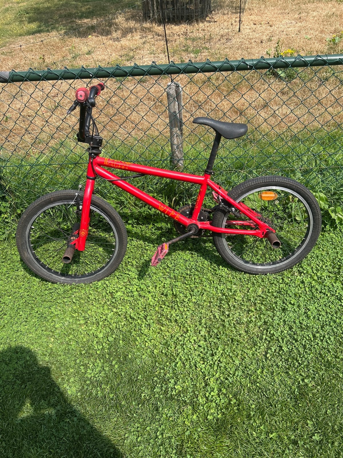 Btwin bmx wipe 320, Ophalen, Gebruikt, Velgrem, 20 tot 24 inch