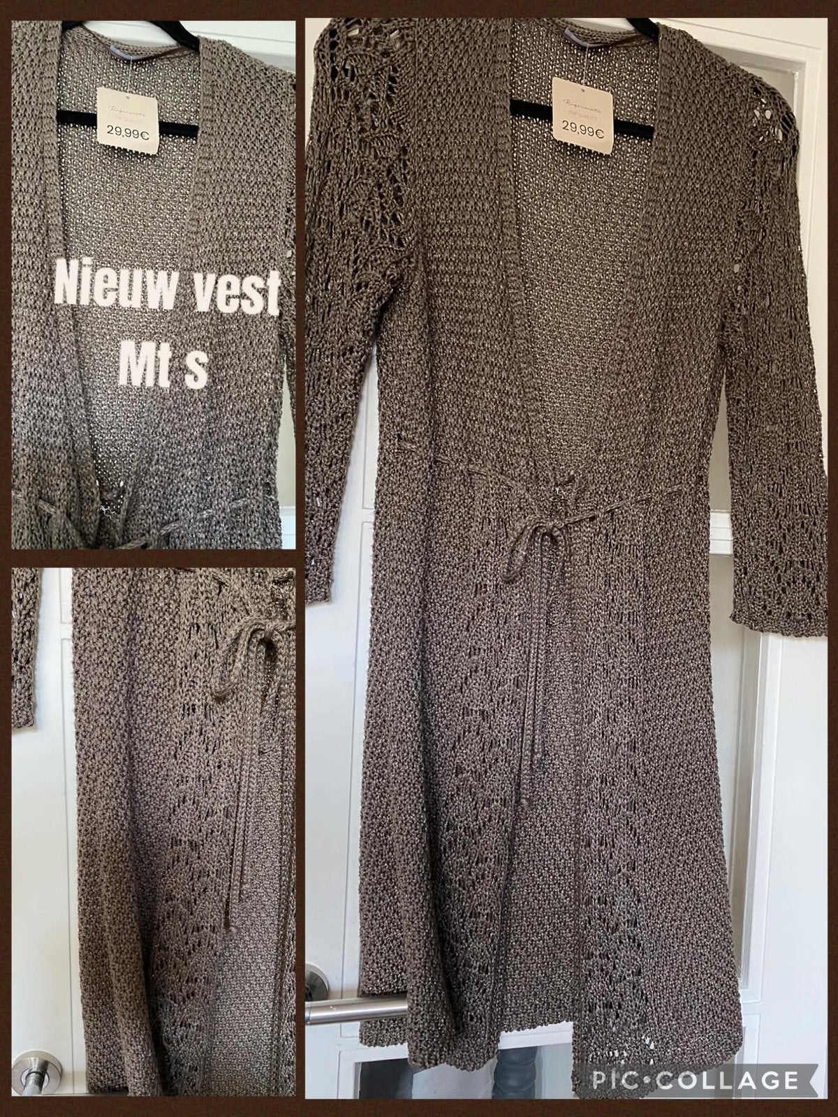 Nieuw vest div nieuwe danes kleding jurken broek jas mantel, Bruin, Nieuw, Ophalen of Verzenden, Maat 36 (S)