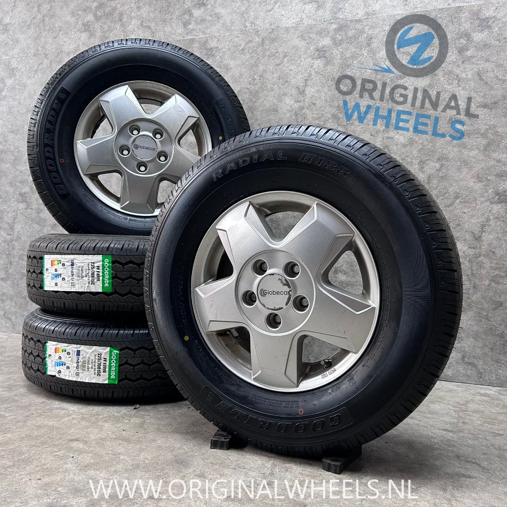 Diversen 15 inch velgen + zomerbanden Ford Transit Custom, 15 inch, Banden en Velgen, Ophalen of Verzenden, Personenwagen