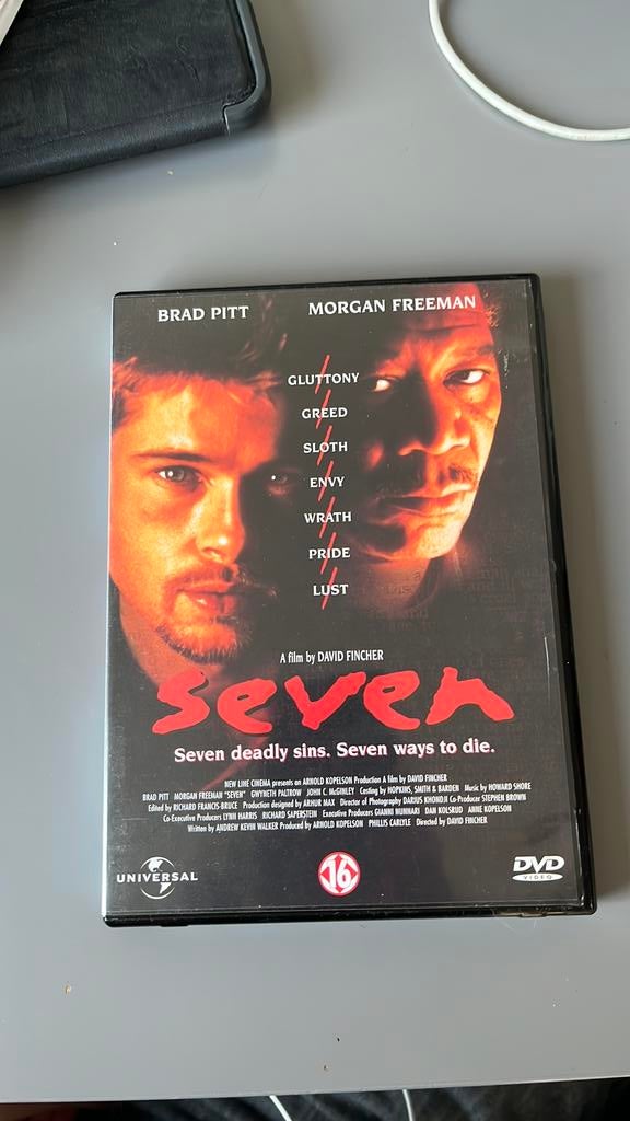 Seven DVD, Alle leeftijden, Ophalen of Verzenden, Zo goed als nieuw