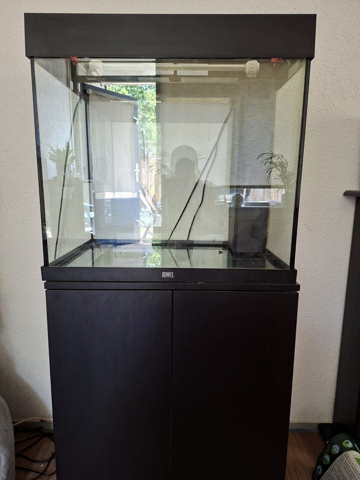 aquarium  met onderkast bieden vanaf 200, Ophalen, Leeg aquarium