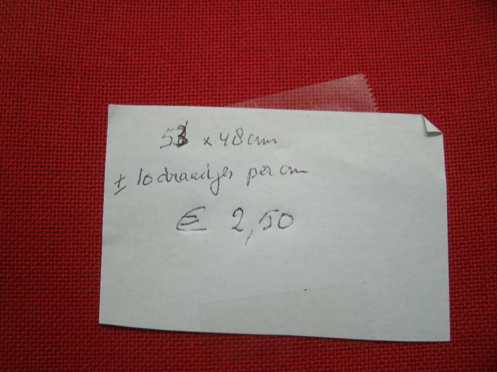 bg 77 53x48 10 drssdjes 90gr  2,50, Hobby en Vrije tijd, Ophalen of Verzenden, Nieuw, Borduurgaren of Zijde