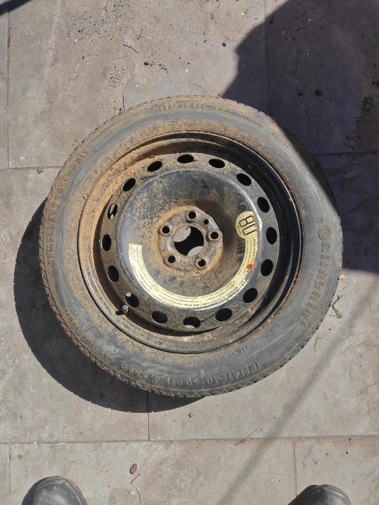 Continental Reservewiel T125/80R15, Auto-onderdelen, Ophalen, Gebruikt