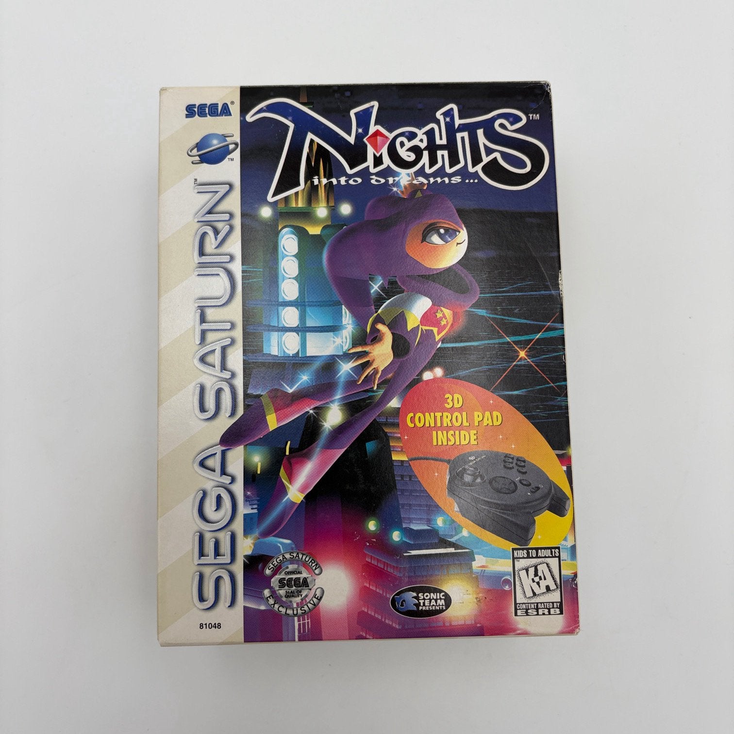 Nights into Dreams Controller pack Sega Saturn, Spelcomputers en Games, ., Overige genres, 1 speler, Eén computer