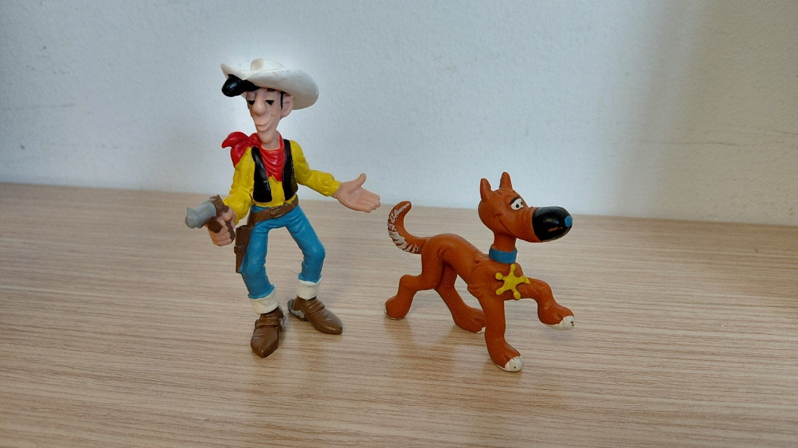 Lucky luke figuren, Ophalen of Verzenden, Zo goed als nieuw