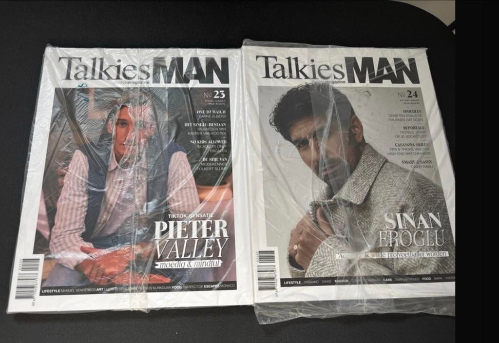 Talkies MAN Magazine N23 & N24 - Nieuw in folie, Boeken, Tijdschriften en Kranten, Ophalen of Verzenden, Nieuw, Glossy