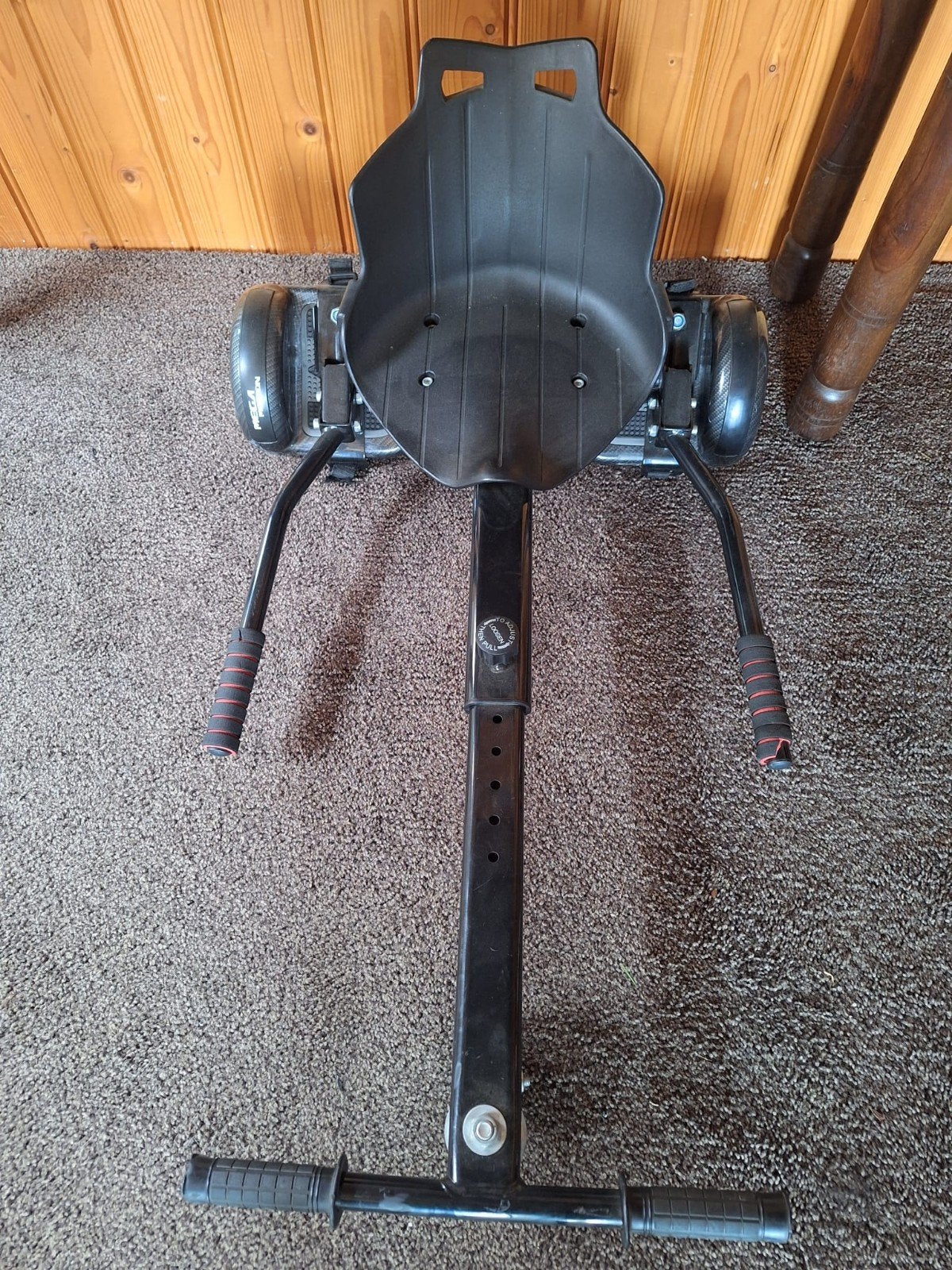 Oxboard met karretje, oplader, doos en bluetooth voor muziek, Ophalen, Gebruikt