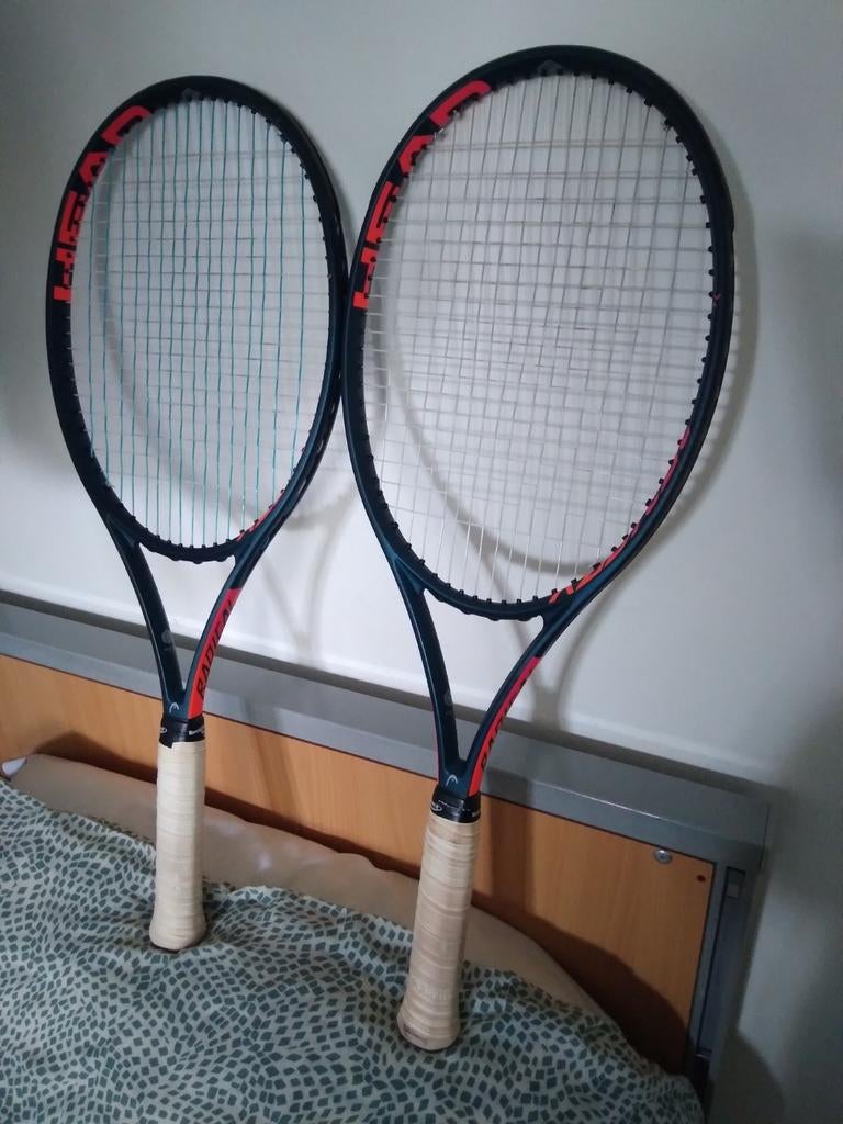 Tennis bal op ruimen 2 stuks, Sport en Fitness, Tennis, Ophalen, Ballen, Overige merken, L00