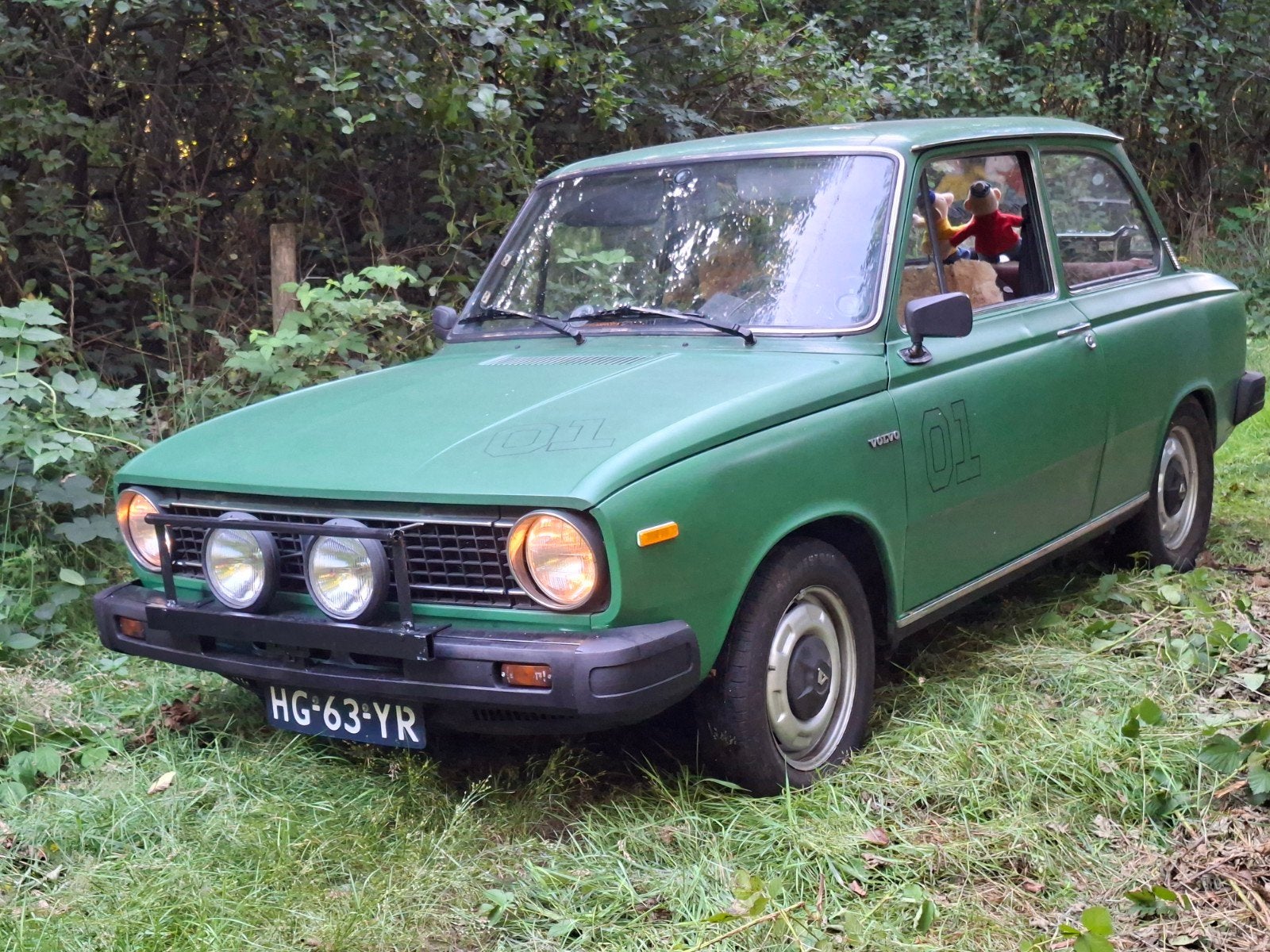 Volvo 66 1.1 L AUT 1981 Groen oldtimer, Automaat, 4 cilinders, Origineel Nederlands, Bruin