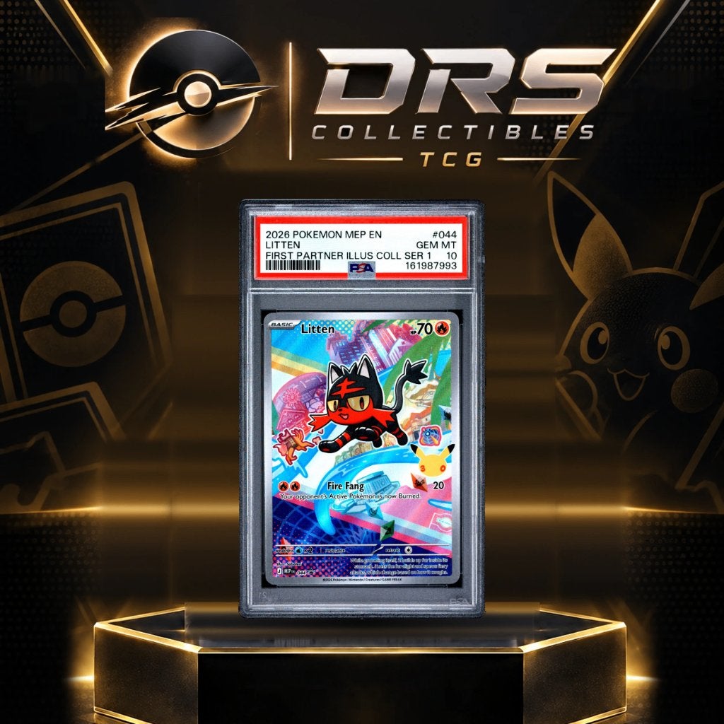Litten MEP #044 First Partner – PSA 10, Ophalen of Verzenden, Nieuw, Losse kaart