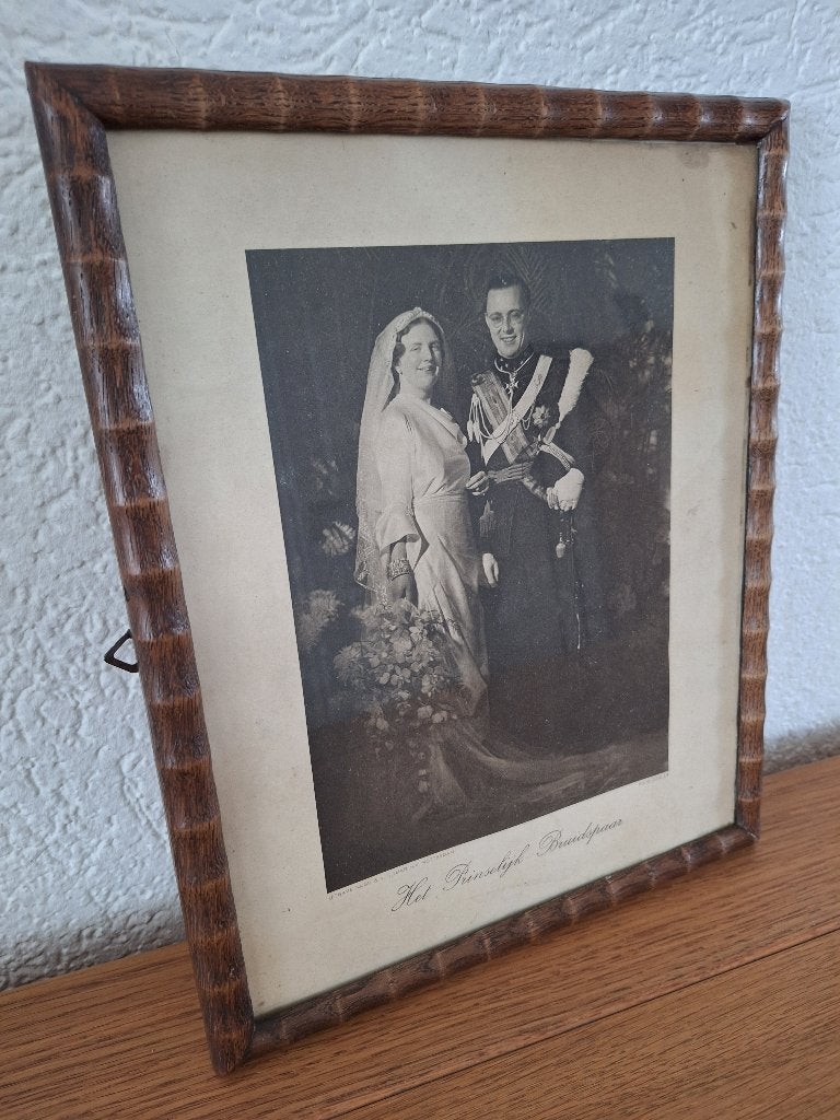 oude fotolijst hout, Antiek en Kunst, Ophalen