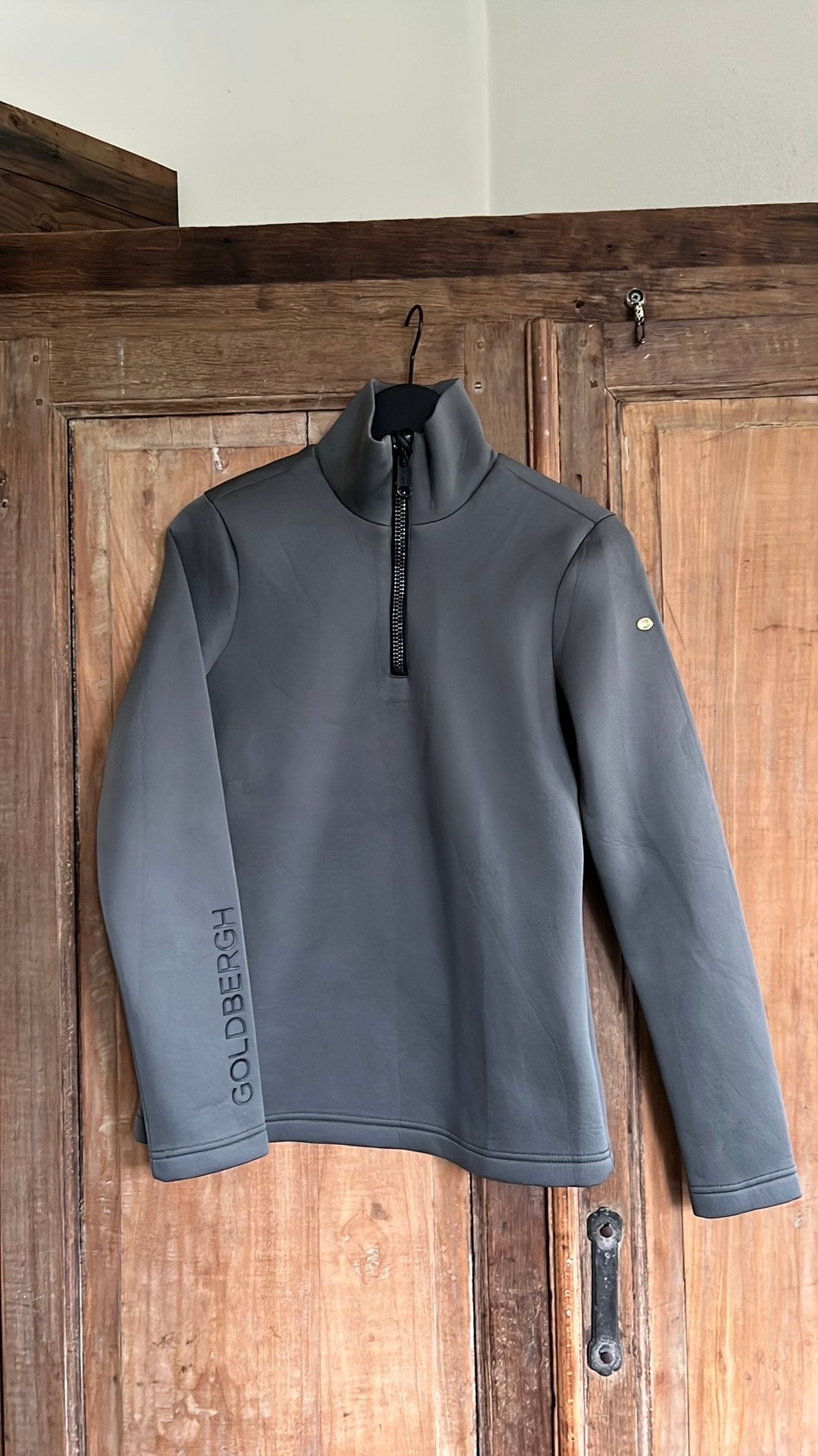 Goldbergh skipulli ski pulli donkergroen M, Ophalen of Verzenden, Zo goed als nieuw, Maat 38/40 (M)