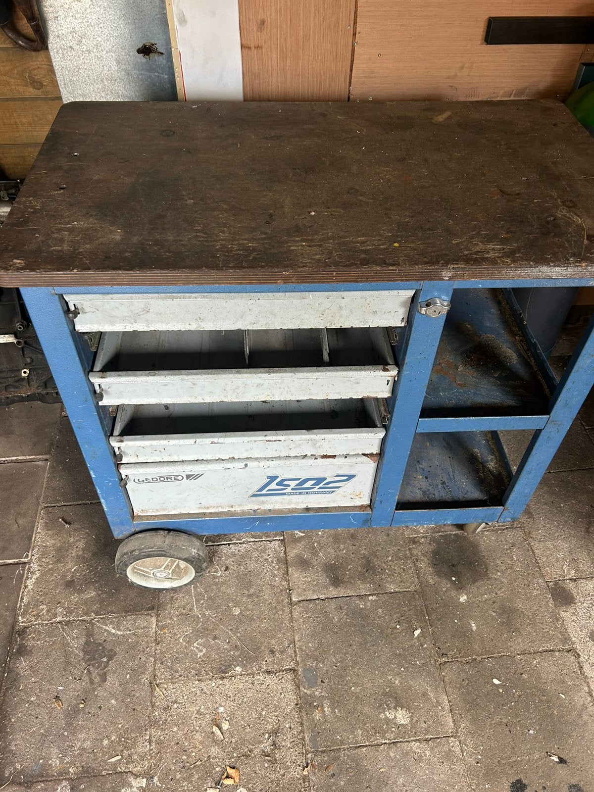 Gedore gereedschapswagen, Ophalen, Zo goed als nieuw