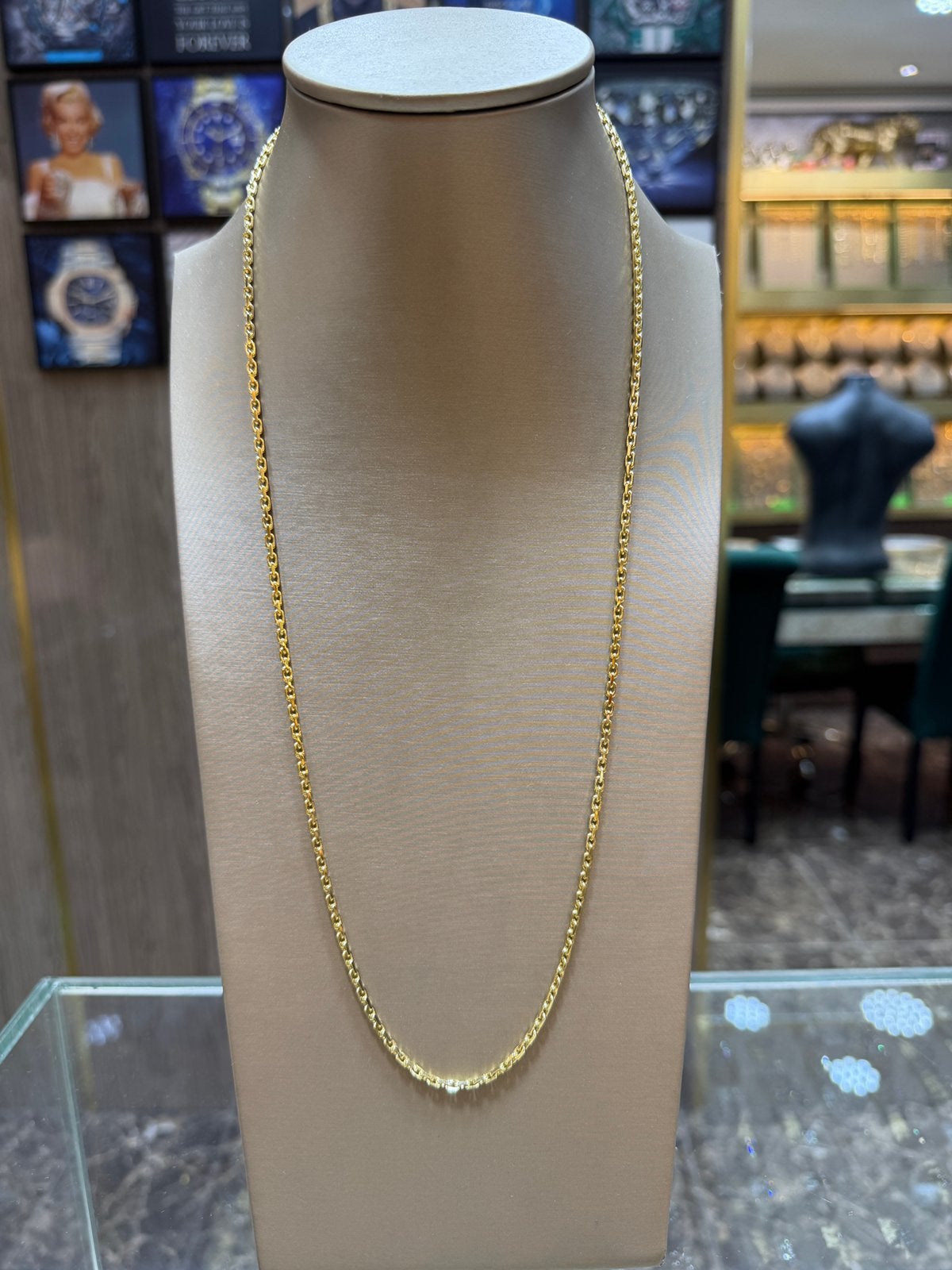 14KT Goud - 19.3 Gram - Ketting - ANKER - Geel goud, Ophalen, Nieuw, Goud