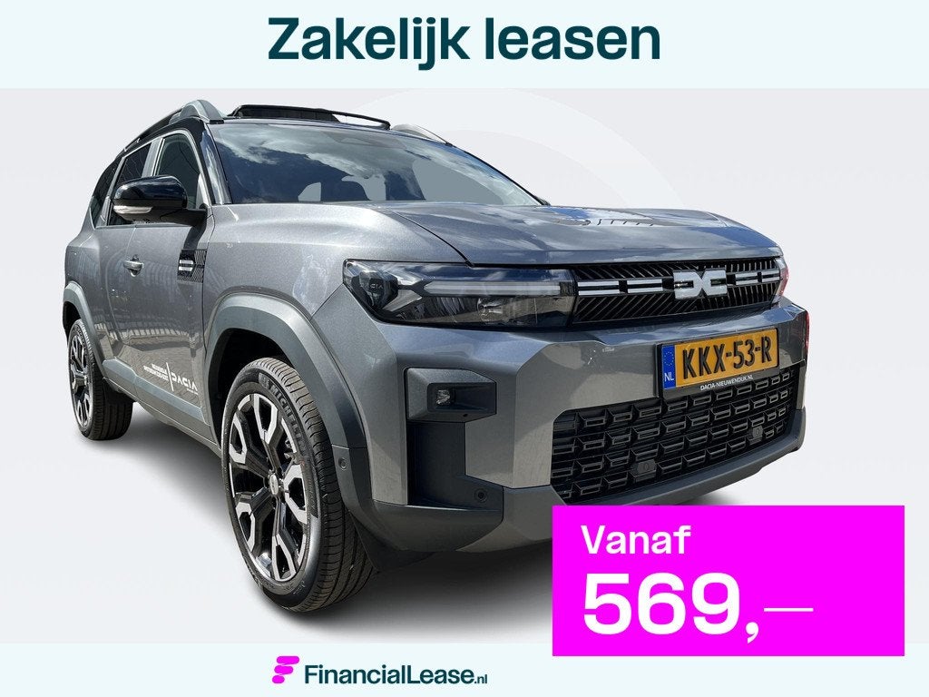 Dacia Bigster 1.8 Hybrid 155 Limited Edition AUTOMAAT l Demo, Stof, Euro 6, Origineel Nederlands, Bedrijf