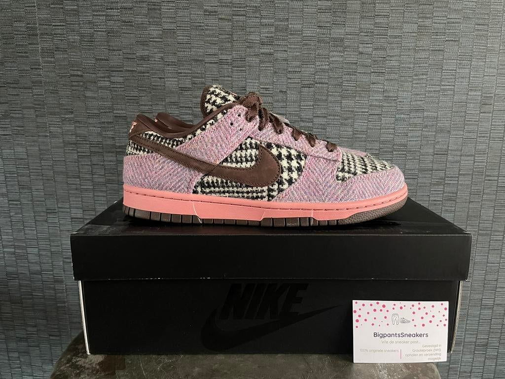 Nike Dunk Low EU 42 Harris Tweed Multi color, Kleding | Heren, Wit, Nieuw, Ophalen of Verzenden, Sneakers of Gympen