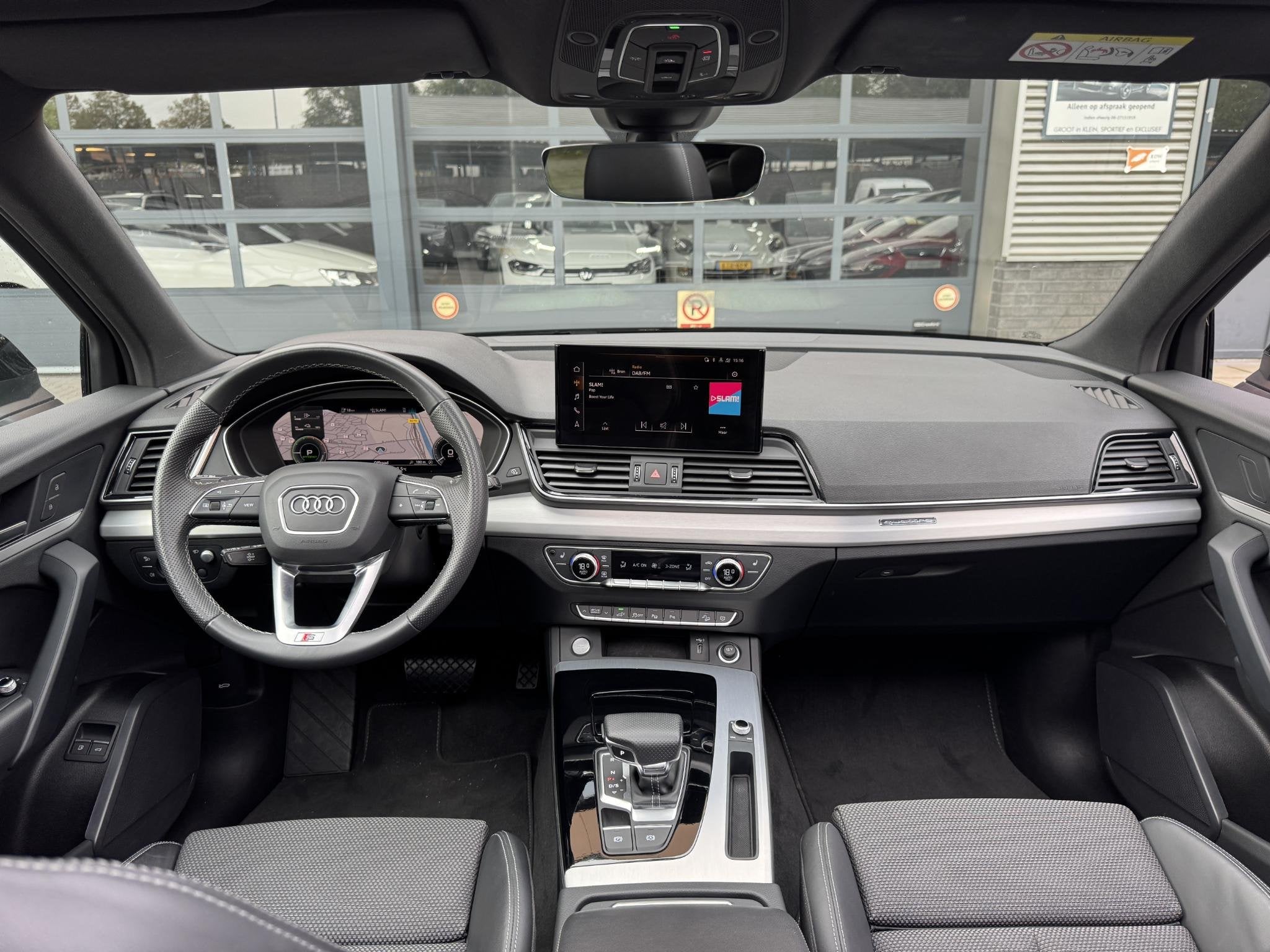 Audi Q5 55 TFSI e S edition Pano | SOH 100%, Auto's, Automaat, 14 kWh, Gebruikt, 4 cilinders