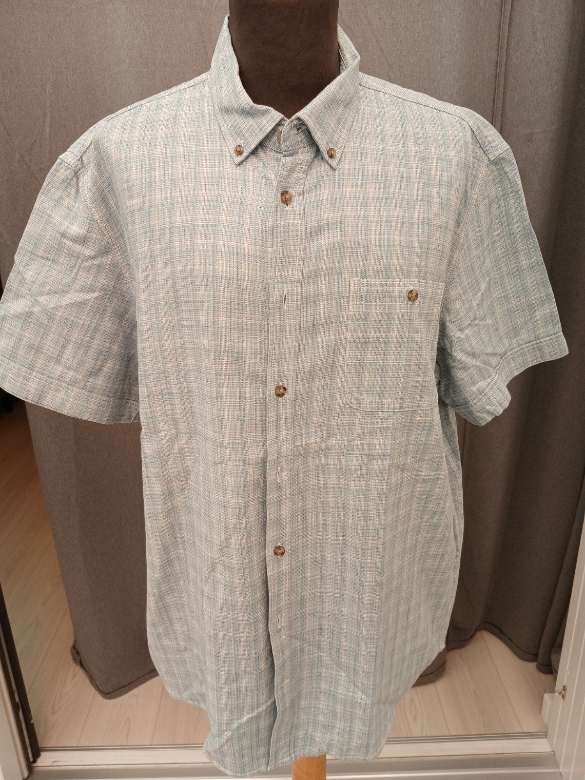 Canda overhemd XL - Inclusief verzending, Blauw, Ophalen of Verzenden, Zo goed als nieuw, Canda
